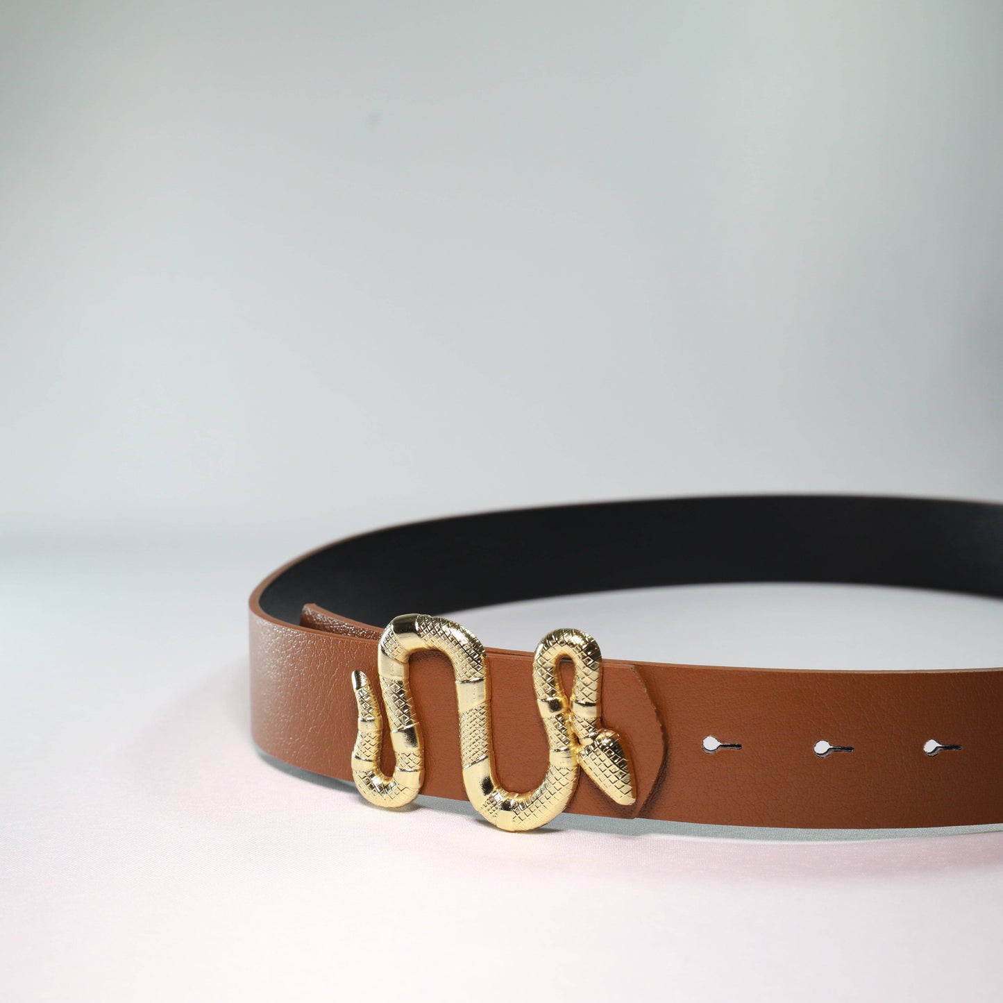 Ceinture doré serpent - Shaya Boutique