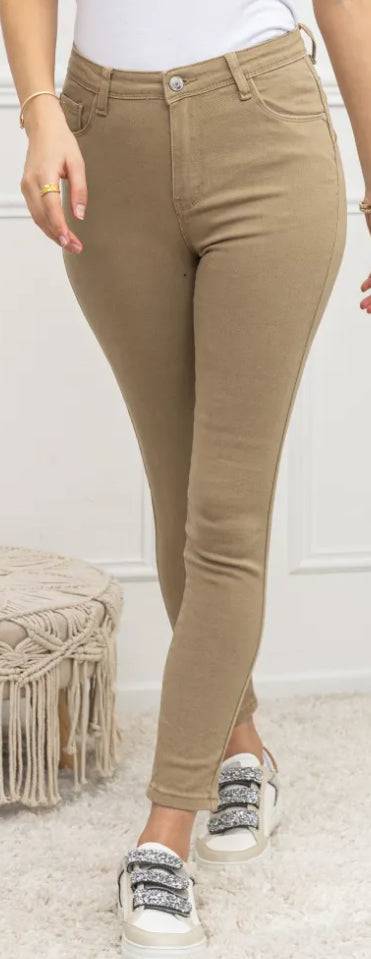 Jean skinny beige - Shaya Boutique