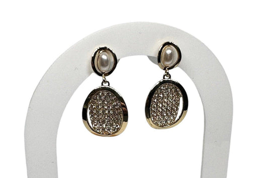 Boucle d’oreille tombante perle - Shaya Boutique